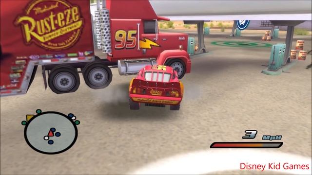 Disney Pixars Cars Movie Game - Crash Mcqueen 103 - Cruising With Doc Hudson смотреть онлайн