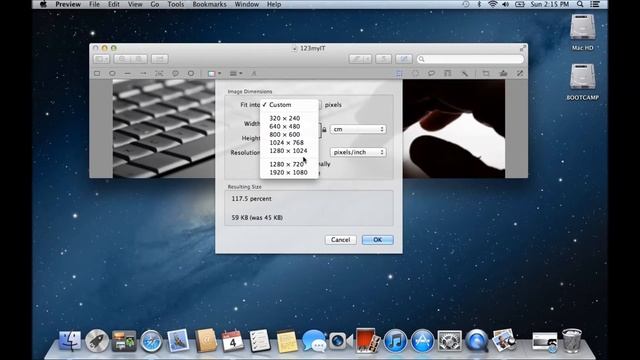 How to Resize an Image Picture on a Mac - Easy Version смотреть онлайн