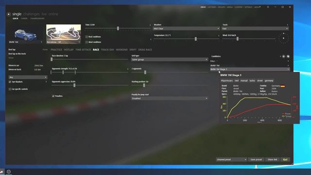 AI cars ballast and restrictors for Assetto Corsa using Content Manager смотреть онлайн