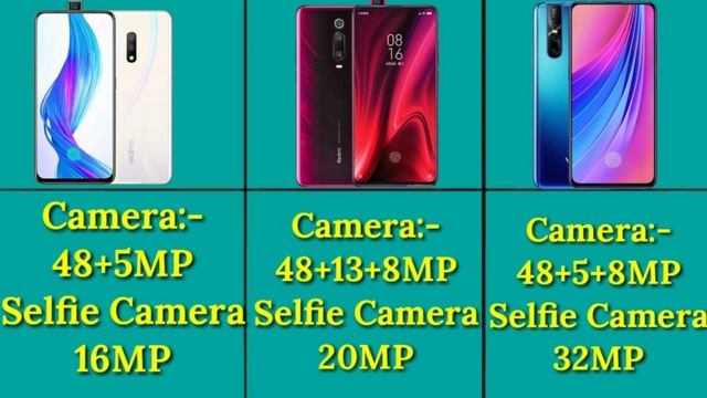 Realme X VS Redmi K20 Pro VS Vivo V15 Pro Full Details Mobile Comparison, Which is Better Mobile смотреть онлайн