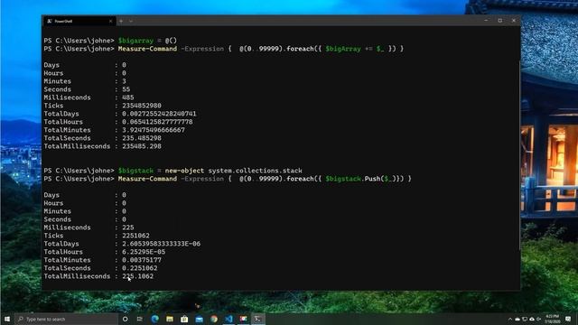 Powershell Array Performance Bad Habits смотреть онлайн