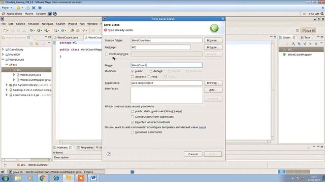 Big Data - 1. Demonstration of Word Count Java program using Hadoop Map-Reduce Part-1 смотреть онлайн