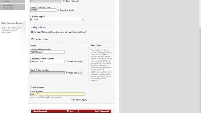 DS-160 Application Form/ U.S. J-1 Visa - PART1 смотреть онлайн