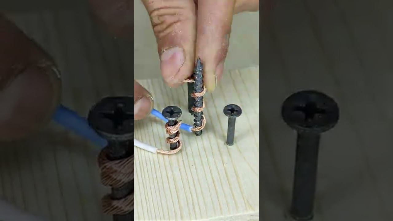 Обязательно запомни эту хитрость! Как можно легко подключить лампочку, если нет патрона? #shorts смотреть онлайн