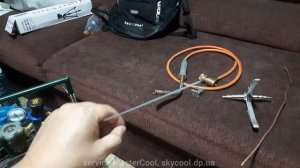 Пайка алюминия с медью испарителя от морозильной камеры индезит