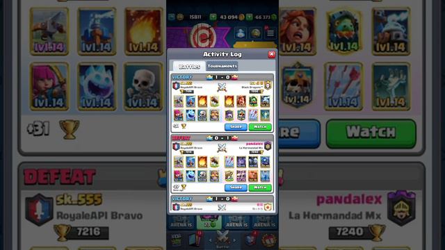 🏆7339 End Season Ladder Push with 3.0 Xbow Cycle — Clash Royale смотреть онлайн