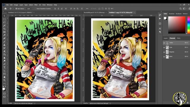 CUATRICROMIA desde cero SEPARANDO COLOR Y ESTAMPANDO CMYK смотреть онлайн