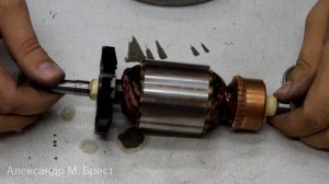 Старый советский рубанок! ? 1981 года выпуска! Почему сильно искрит электрорубанок?