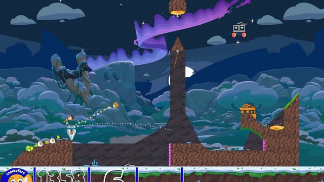 HOW TO GET The HIGHEST SCORE POWER-UP For ALL LEVELS In Angry Birds Friends Tournament 1358