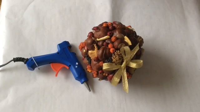 Осенний декор. Красивые поделки из каштанов своими руками. смотреть онлайн