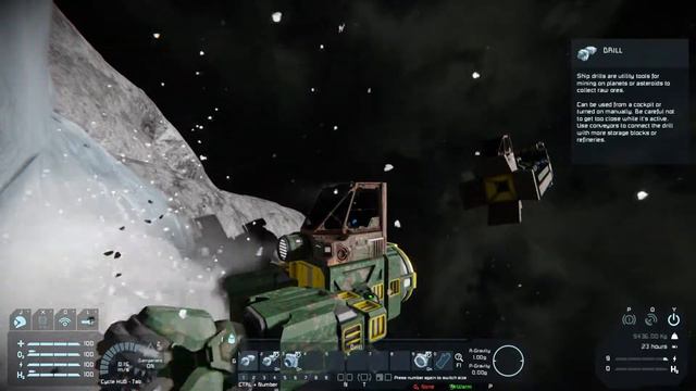 Бурим без контейнеров. Space Engineers смотреть онлайн