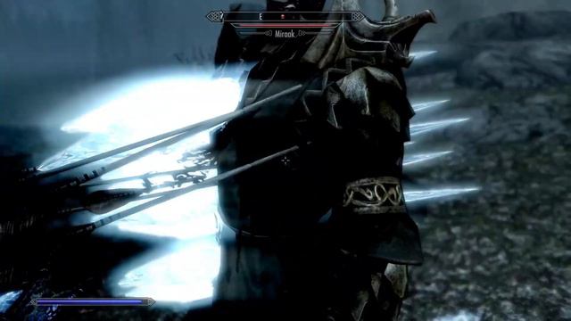 Poor Miraak lost his head. | Skyrim Anniversary Edition смотреть онлайн