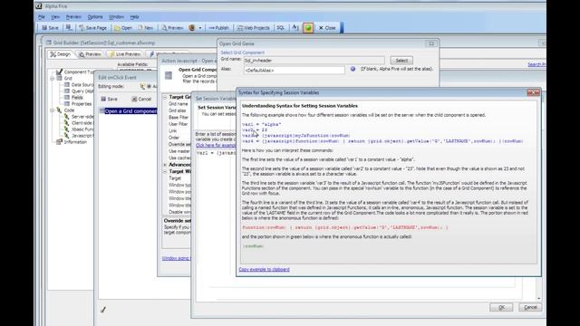 V11 Setting Session Variables When a Child Component is Opened Using Action Javascript 1 смотреть онлайн