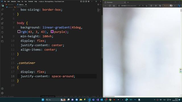 How to create Image Gallery with Blur Effect | Using only HTML & CSS смотреть онлайн