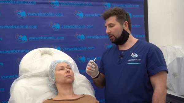 Контурная пластика филерами нижней трети лица и висков