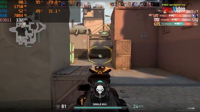 i3 gen 10100f gtx 950 Valorant high settings смотреть онлайн