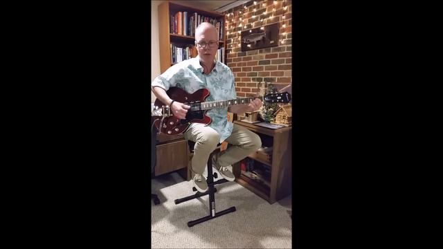 Electric guitar with Daniel Paul - "Behind Blue Eyes" смотреть онлайн
