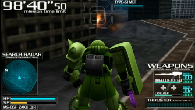 [PSP] Gundam Battle Tactics - The front line смотреть онлайн