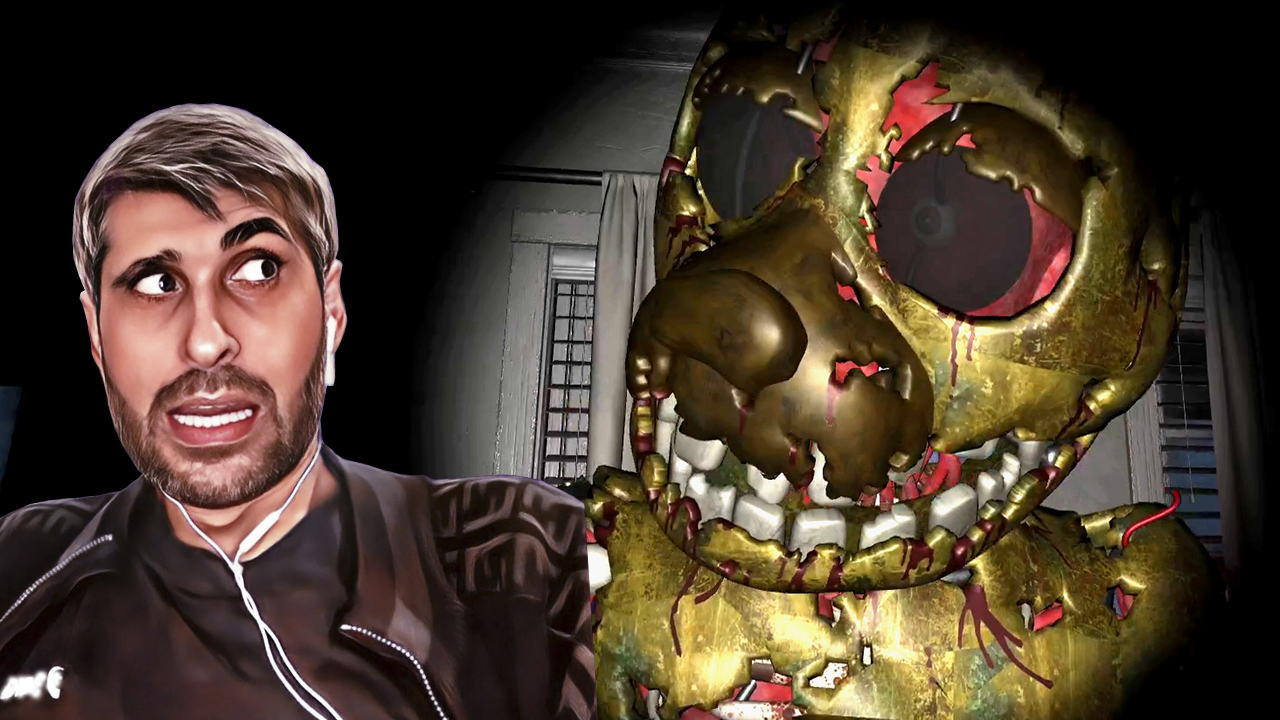 Спрингтрап у МЕНЯ ДОМА (вот жесть) Фнаф смотреть онлайн