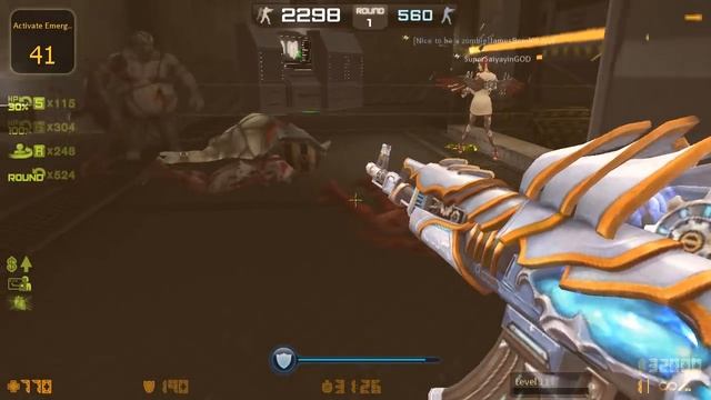 Counter-Strike Nexon: Zombies - Jack Zombie boss Fight (Hard4) online gameplay on Memories map смотреть онлайн