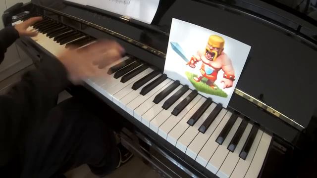Clash of Clans: Battle Theme for Piano смотреть онлайн