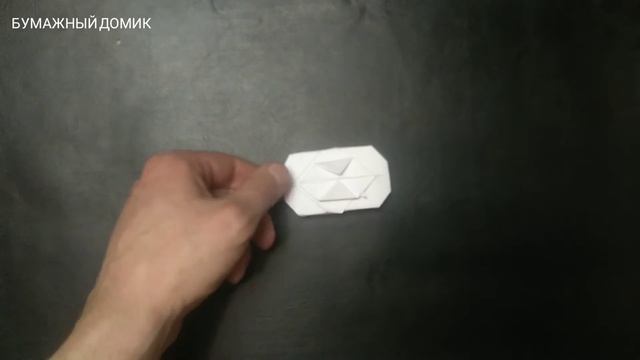 Танк из бумаги. Оригами танк.Tank made of paper. Origami tank. смотреть онлайн