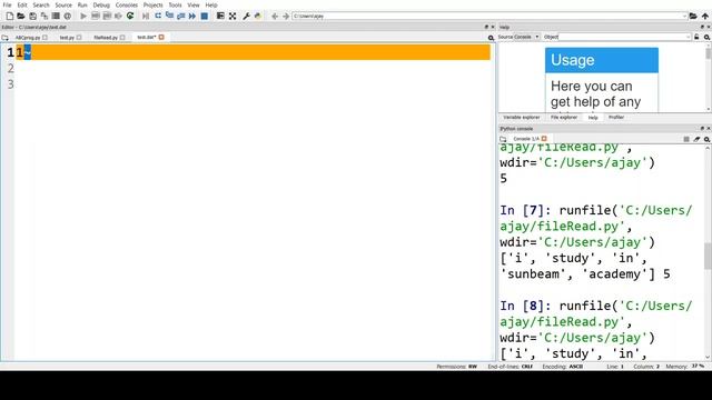 File Handling - Understanding readlines() and reading records from a file. смотреть онлайн