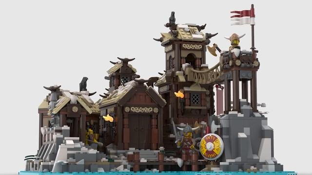 LEGO IDEAS Viking Village Fan Vote Set Selected! смотреть онлайн