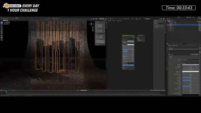 Reflecting on Geometry Nodes - Blender Every Day #11 смотреть онлайн