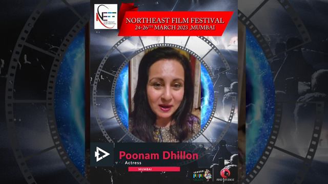 Poonam Dhillon | North East Film Festival 2023, Mumbai | 24 to 26 th March | NFDC Complex смотреть онлайн