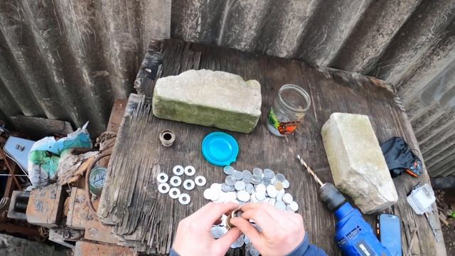 Шайбы из Нержавейки за копейки. Как изготовить шайбы из монет своими руками Приспособа для сверлени смотреть онлайн