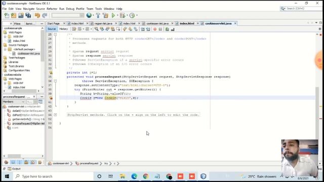 Create Cookies Using Servlet Practical смотреть онлайн