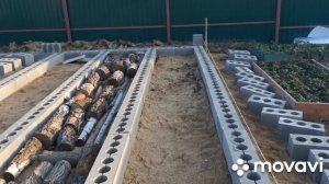 Фундамент под теплицу 6 на 3. Схема расположения грядок в теплице