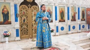 Проповедь иподьякона  Владимира Пыжикова в день Введения во храм Пресвятой Богородицы