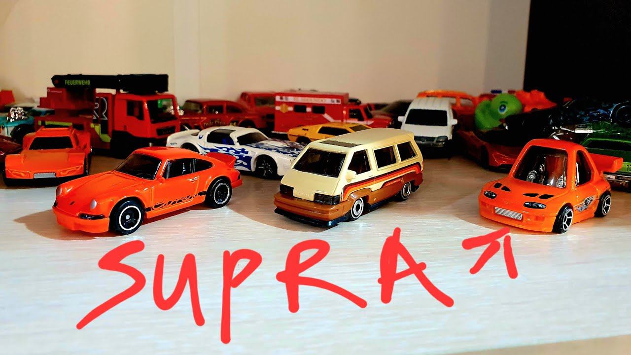 Toyota Supra, VAN и Porsche Carrera RS ♥️ Обзор и гонки Hot Wheels смотреть онлайн