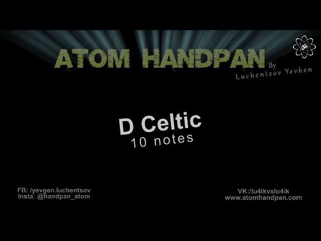 D Celtic 10 Atom Handpan workshop смотреть онлайн