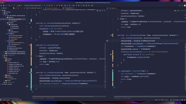 Kotlin onBudgetShopping part 8, Adapters and Fragments смотреть онлайн
