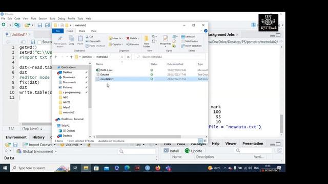 R studio programing with R Read,update,Write text files and excel CVS files to R studio смотреть онлайн