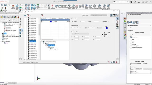 SolidCAM New Tool Table: Simple creation of tools смотреть онлайн