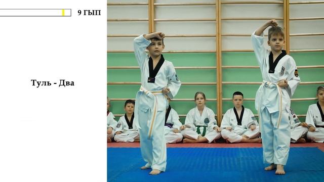9 ГЫП | Аттестация по таэквондо (Бело-желтый пояс) смотреть онлайн