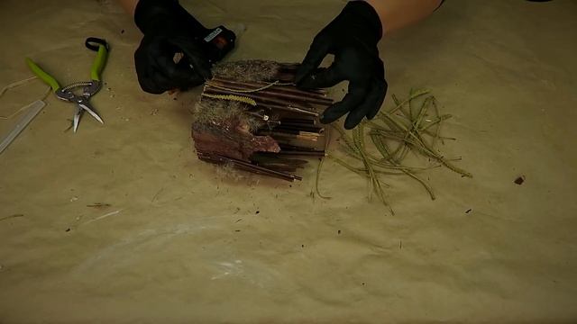 НОВОГОДНЯЯ КОМПОЗИЦИЯ + КУРС смотреть онлайн