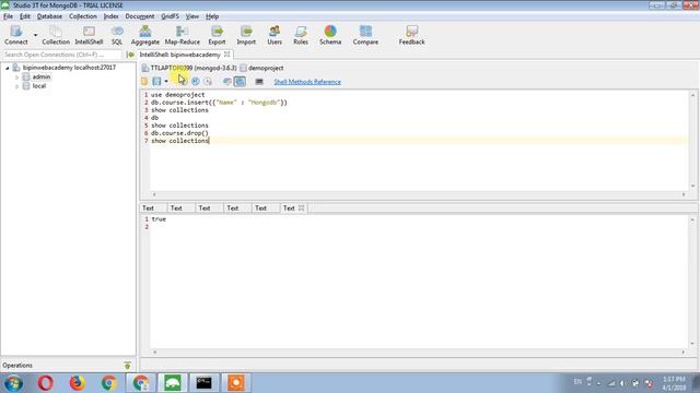 Learn mongodb in Hindi | How to delete collections in mongodb Hindi смотреть онлайн