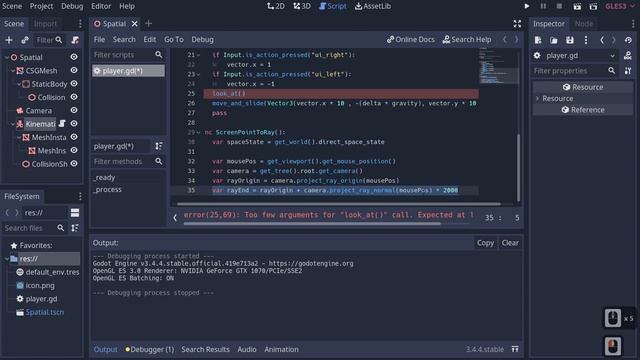 Getting Your Mouse Position in 3D Space! | Lets Learn Godot 3.4! смотреть онлайн