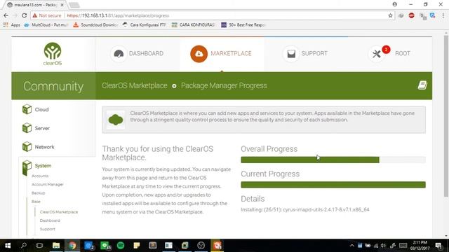 Mail Server ClearOs 7 смотреть онлайн