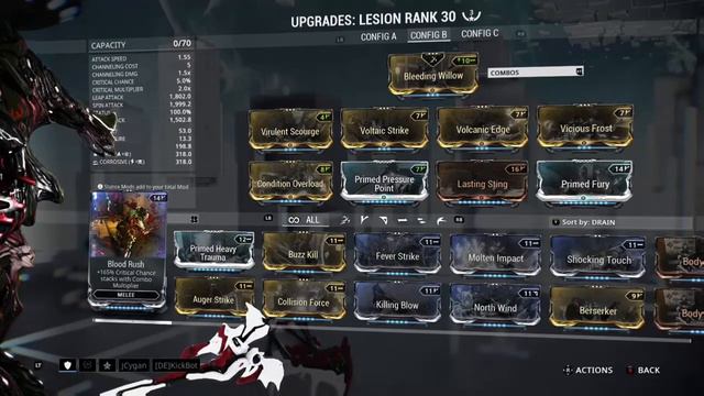 Pro Lesion Build (Warframe) U19 смотреть онлайн