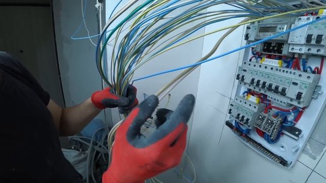 Электромонтаж в квартире. Подробный монтаж щита