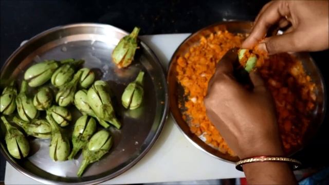 Brinjal Masala Curry | నోరూరించే గుత్తి వంకాయ మసాలా కర్రీ | Gutti Vankaya Curry смотреть онлайн
