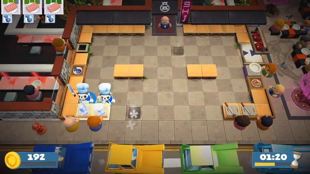 Overcooked Gourmet Edition | Level 1-1 смотреть онлайн