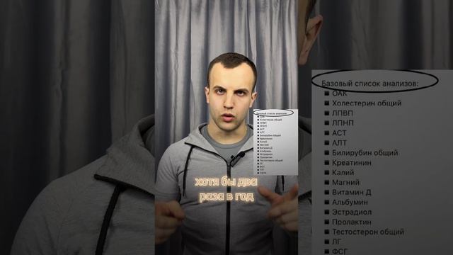 АНАЛИЗЫ. КАКИЕ СДАВАТЬ? ЗАЧЕМ!?#fitness #тренер #онлайнтренер #body #анализыкрови #здоровье #гормон