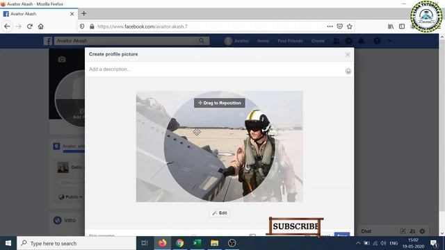 How to Upload Profile Photo on Facebook using PC (2021) | Learn Profile Picture Editing On Facebook смотреть онлайн